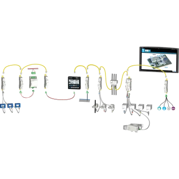DIRIS Digiware Uac - Power Quality Monitoring Equipment & Metering - EXPLODED_VIEW_EXT